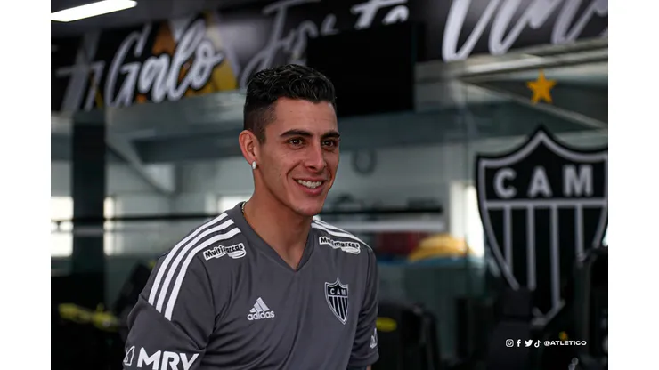 Foto: Divulgação/ Twitter oficial Atlético- Galo se pronuncia sobre comentário envolvendo Pavón