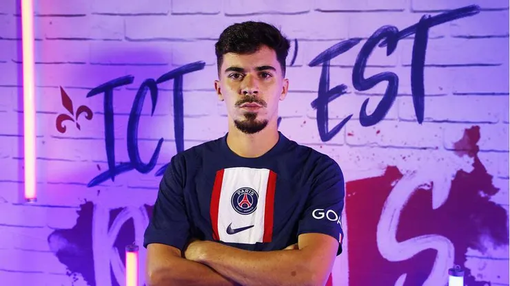 Vitinha, jogador do PSG