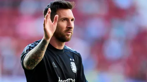 (Photo by Juan Manuel Serrano Arce/Getty Images)- Messi não deve atuar na Copa de 2026