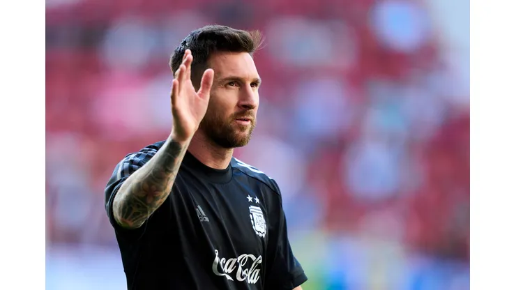 (Photo by Juan Manuel Serrano Arce/Getty Images)- Messi não deve atuar na Copa de 2026