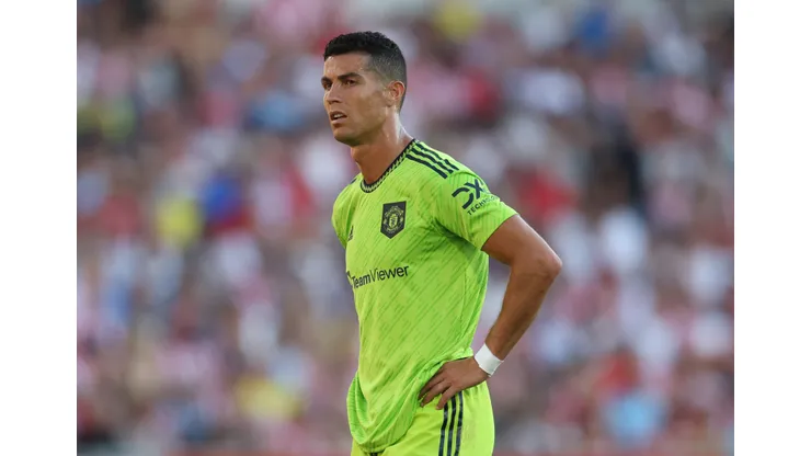 Catherine Ivill/ Getty Images- Cristiano Ronaldo, atacante do Manchester United