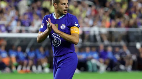 Ethan Miller/ Getty Images- Cesár Azpilicueta, lateral do Chelsea