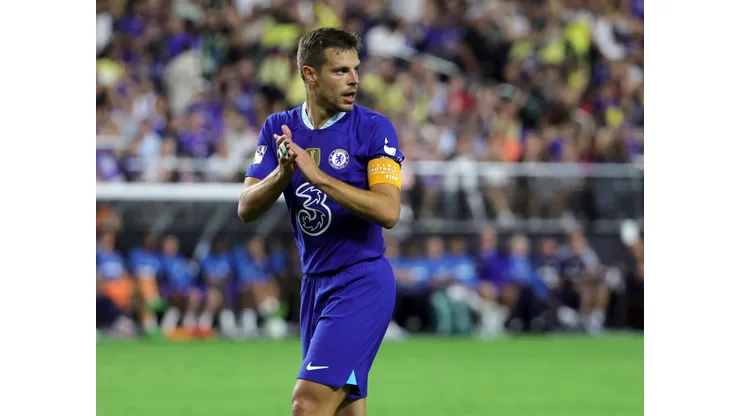 Ethan Miller/ Getty Images- Cesár Azpilicueta, lateral do Chelsea