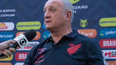 Gil Gomes/AGIF- Felipão, técnico don Athletico-PR