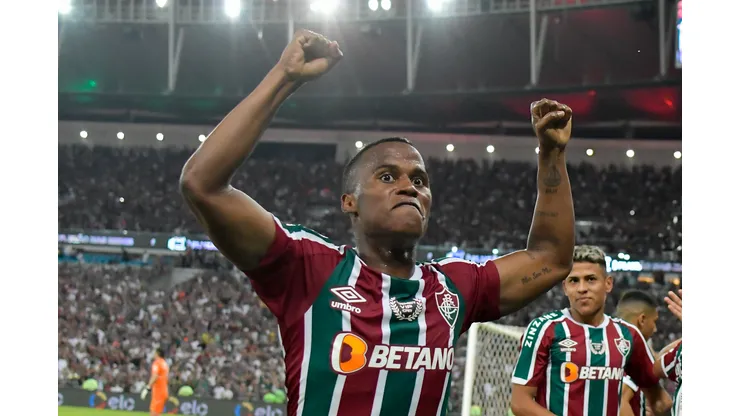 Foto: (Thiago Ribeiro/AGIF) - Jhon Arias marcou um dos gols do Fluminense diante do Corinthians nesta quarta (24) pela Copa do Brasil