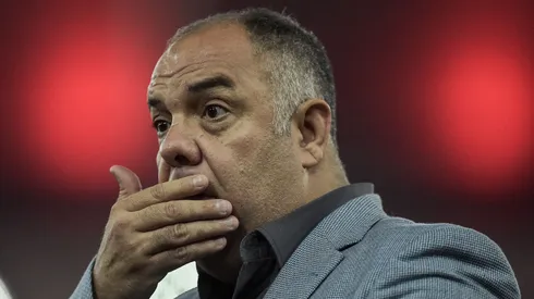Foto: (Thiago Ribeiro/AGIF) – Marcos Braz, vice-presidente de futebol do Flamengo, criticou o envio do ofício do Palmeiras à CBF