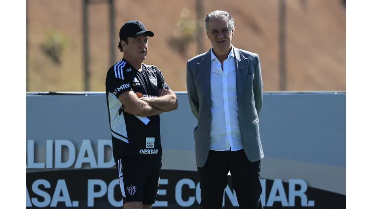 Foto: (Pedro Souza/Atlético) - Como Cuca segue como dúvida para 2023, Sérgio Coelho avalia opções para o Atlético no mercado