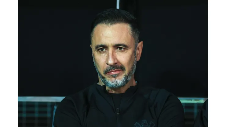 Marcello Zambrana/AGIF- Vítor Pereira, técnico do Corinthians