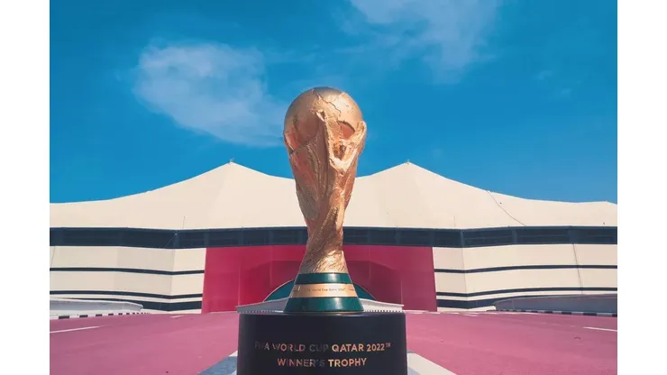 Reprodução/Fifa- Taça da Copa do Mundo do Catar 2022