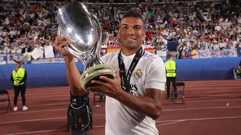 Photo by Alex Grimm/Getty Images – Casemiro se despede do Real Madrid