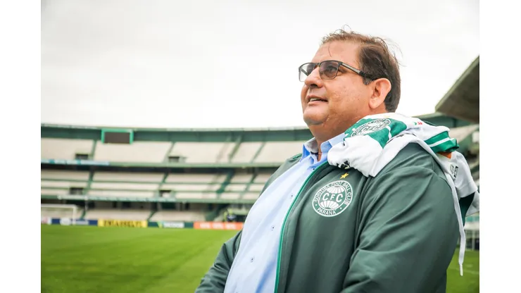 Reprodução/Coritiba- Guto Ferreira, técnico do Coritiba