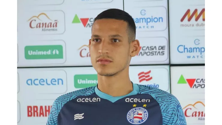 Felipe Santana/EC Bahia- Gabriel Xavier, zagueiro do Bahia