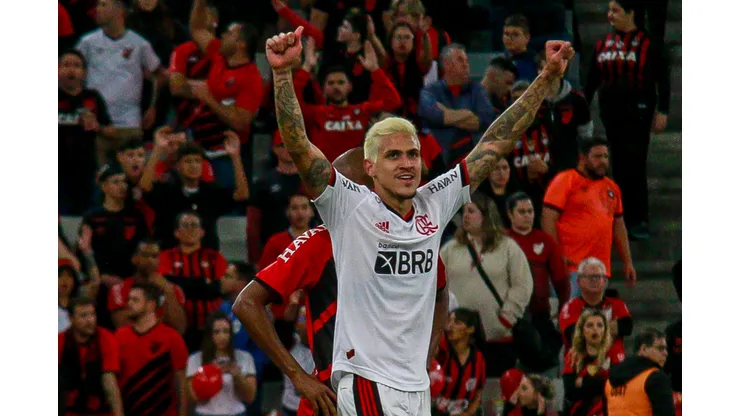 Gabriel Machado/AGIF- Pedro, atacante do Flamengo
