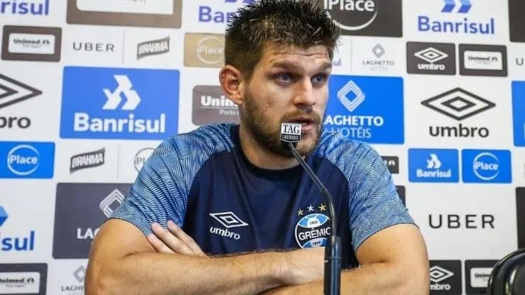 Foto: Divulgação/ Grêmio- Defensor está próximo de voltar aos treinos