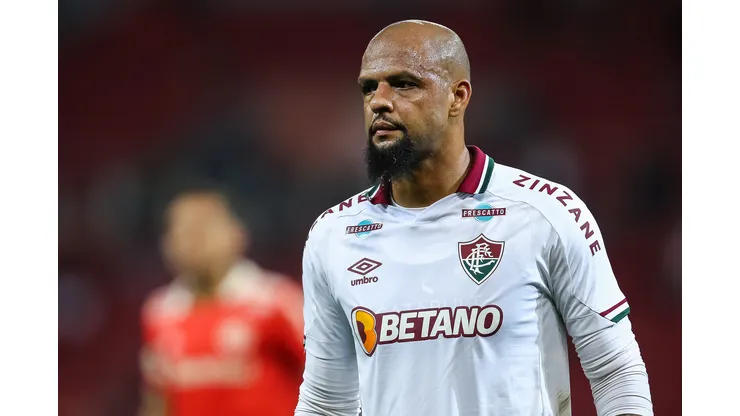 Pedro H. Tesch/AGIF- Felipe Melo, volante do Fluminense