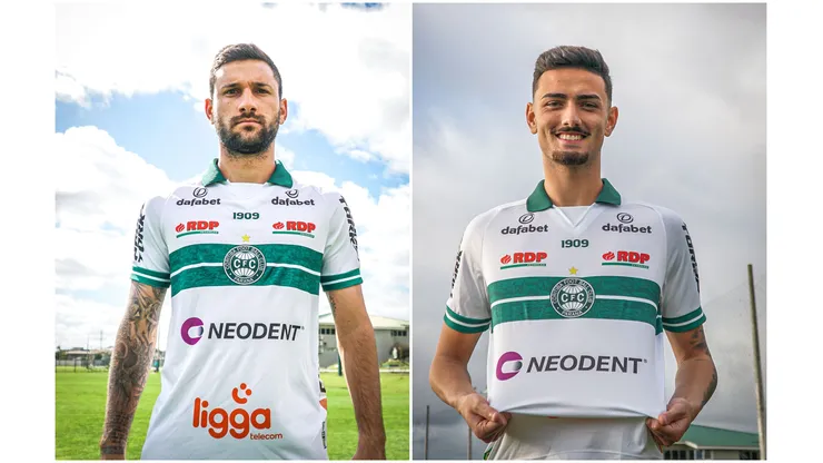 Fotos: (Rafael Ianoski/Coritiba) - Gabriel Boschilia e Matheus Cadorini são os novos reforços do Coritiba