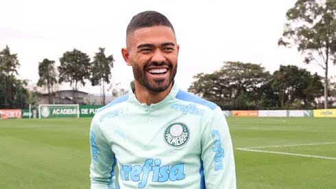 Foto: Fabio Menotti/Palmeiras – Bruno Tabata comenta possível estreia no Palmeiras
