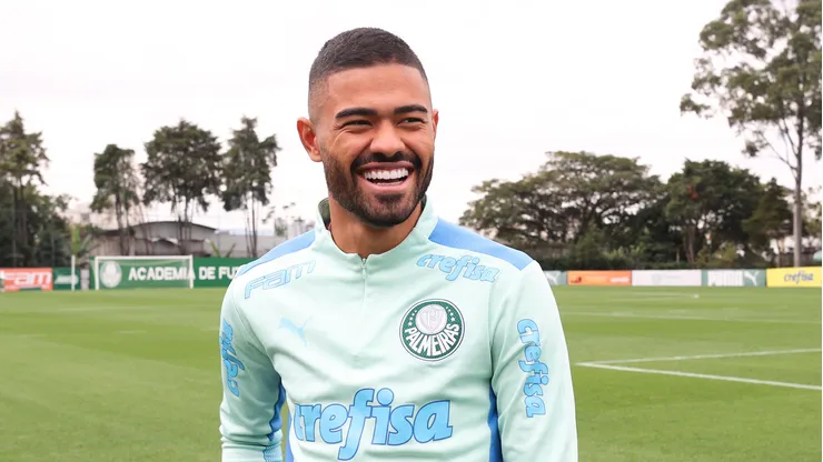 Foto: Fabio Menotti/Palmeiras - Bruno Tabata comenta possível estreia no Palmeiras