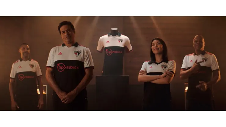 Foto: Reprodução/ Twitter oficial São Paulo FC- São Paulo anuncia terceiro uniforme