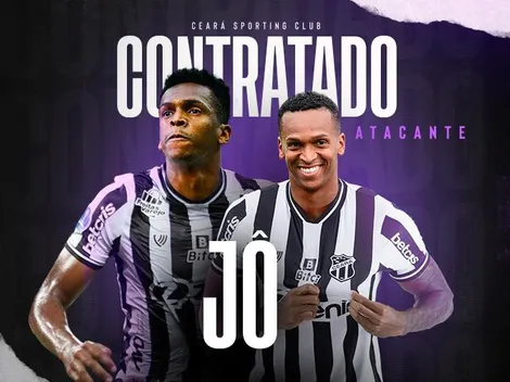 Jô aparece no BID da CBF e fica à disposição do Ceará para Clássico-Rei no Brasileirão