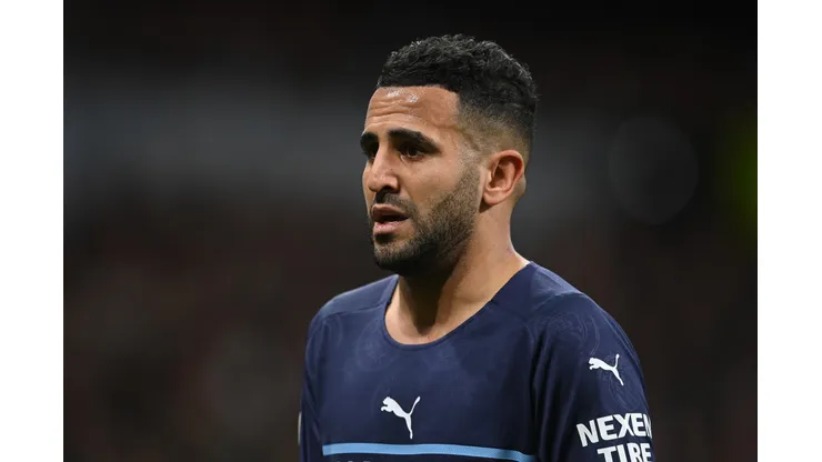 Photo by Michael Regan/Getty Images - Mahrez não irá disputar a Copa em 2022