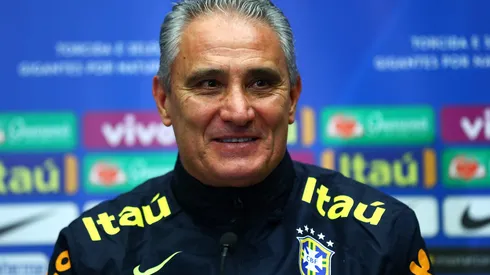 Clive Rose/Getty Images- Tite, técnico da Seleção Brasileira