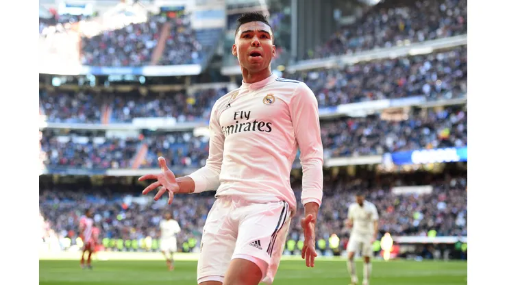 Denis Doyle/Getty Images- Casemiro, volante do Real Madrid