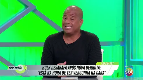 Foto: Reprodução/SBT - Marcelinho opinou após declaração de Hulk.