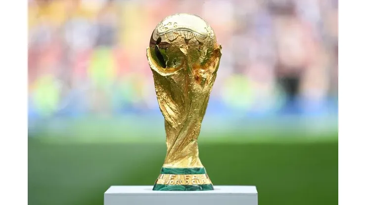 Michael Regan/Fifa/Getty Images- Taça da Copa do Mundo Catar 2022