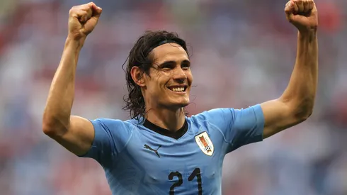 Michael Steele/ Getty Images – Cavani, atacante do Uruguai
