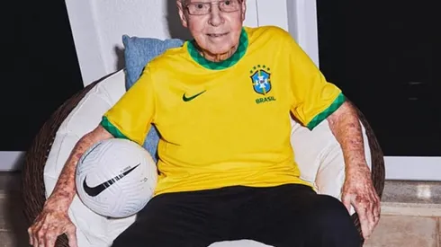 Divulgação/CBF- Zagallo, ex-técnico da seleção brasiliera