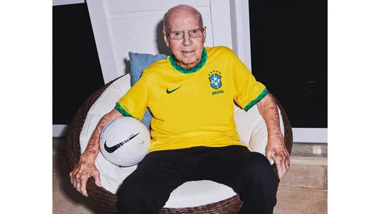 Divulgação/CBF- Zagallo, ex-técnico da seleção brasiliera