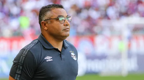 Renan Oliveira/AGIF- Roger Machado, técnico do Grêmio