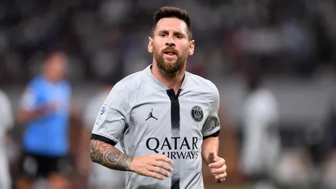 Photo by Masashi Hara/Getty Images – Messi recebe apoio de companheiro do PSG