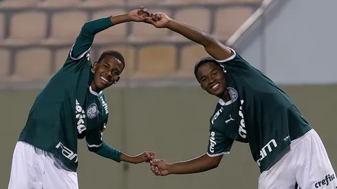 Foto: (Site Oficial Palmeiras/Divulgação) – Estêvão Willian e Endrick são algumas das grandes promessas da base do Palmeiras