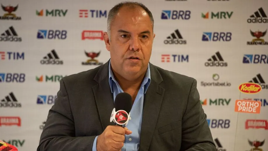 Marcos Braz, Vice-Presidente  de futebol do Flamengo. Foto: Alexandre Vidal/Flamengo