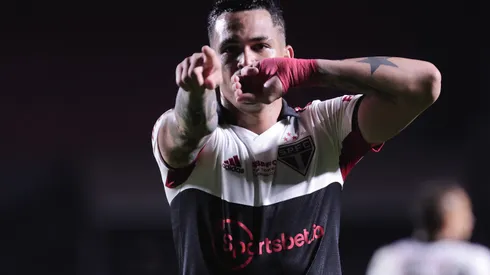 Foto: (Ettore Chiereguini/AGIF) – Luciano deve ser um dos titulares do São Paulo na final da Copa Sul-Americana