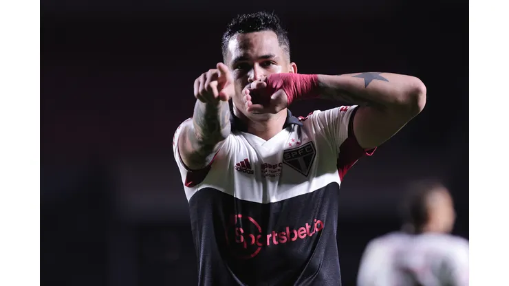 Foto: (Ettore Chiereguini/AGIF) - Luciano deve ser um dos titulares do São Paulo na final da Copa Sul-Americana