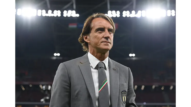Claudio Villa/ Getty Images- Roberto Mancini, técnico da Itália