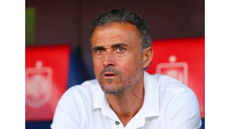 Fran Santiago/ Getty Images- Luis Enrique, técnico da Espanha