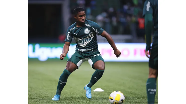 Foto: (Ettore Chiereguini/AGIF) - Endrick pode fazer sua estreia entre os profissionais do Palmeiras nesta quarta (28)