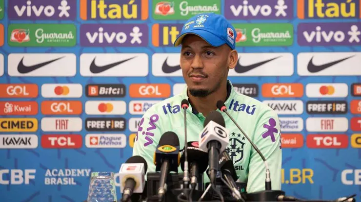 Lucas Figueiredo/CBF- Fabinho, volante da Seleção