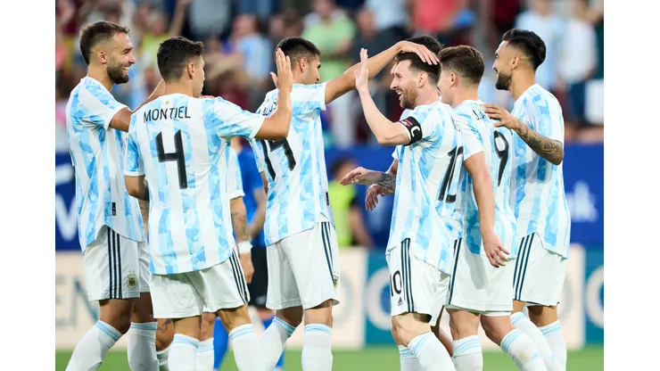 Juan Manuel Serrano Arce/ Getty Images- Seleção da Argentina