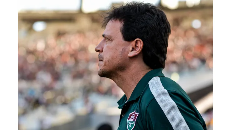 Thiago Ribeiro/AGIF- Fernando Diniz, técnico do Fluminense