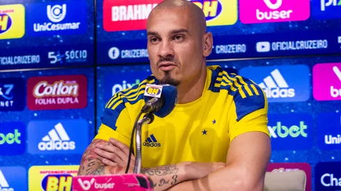 Foto: (Gustavo Aleixo/Cruzeiro) – Maicon começou a temporada no elenco do Cruzeiro, mas acabou saindo após não aceitar a readequação salarial proposta pela equipe de Ronaldo