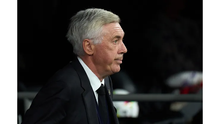 Angel Martinez/ Getty Images- Carlo Ancelotti, técnico do Real Madrid