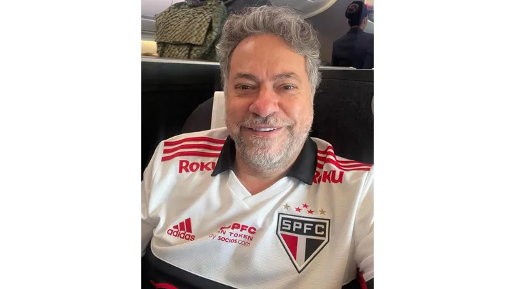 Foto: Reprodução Instagram/@juliocasares_sp - Casares fecha patrocínio exclusivo no São Paulo para final da Sul-Americana