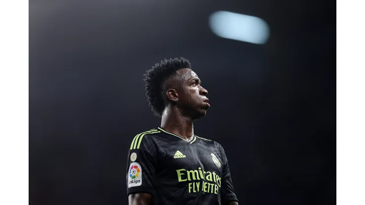 Gonzalo Arroyo Moreno/ Getty Images- Vini Jr., atacante do Real Madrid
