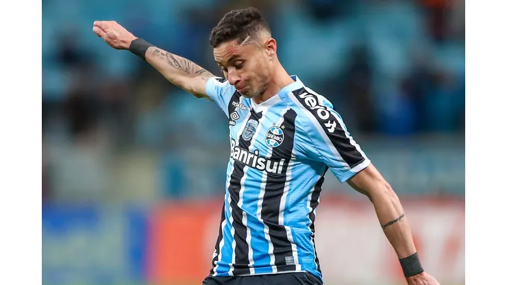 Foto: ( Lucas Uebel/Grêmio FBPA) - Diogo Barbosa tem sido criticado pelos torcedores do Grêmio