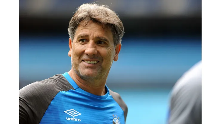 Foto: Ricardo Rimoli/AGIF- Renato Portaluppi durante treino no CT Luiz Carvalho
